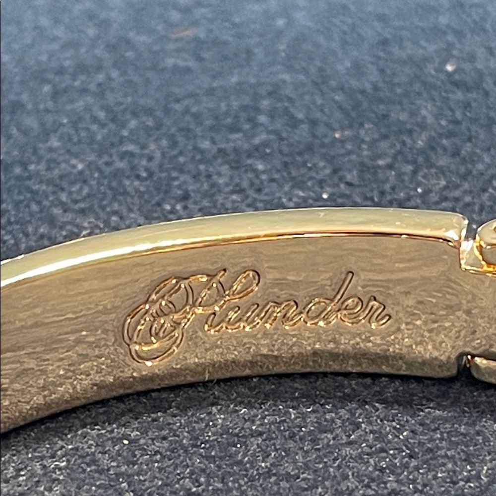 Plunder Gold and Black Buckle Bracelet $15 - Picture 3 of 5